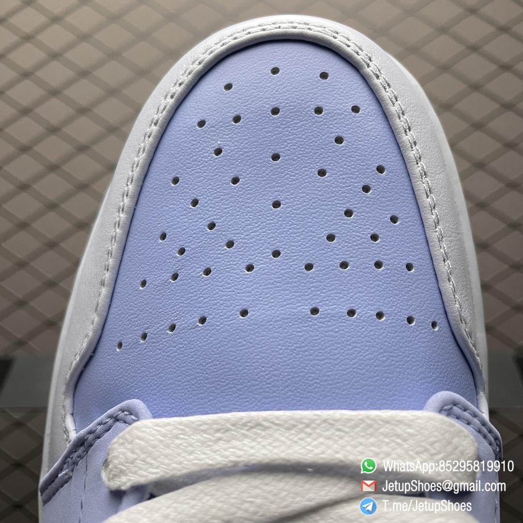 RepSnkrs Air Jordan 1 Low SE Mighty Swooshers White Light purple Blue Upper Hypnotic Eyes Visible Through The Semi translucent Playful Imagery Icy Tread Outsole SKU DM5442 040 08