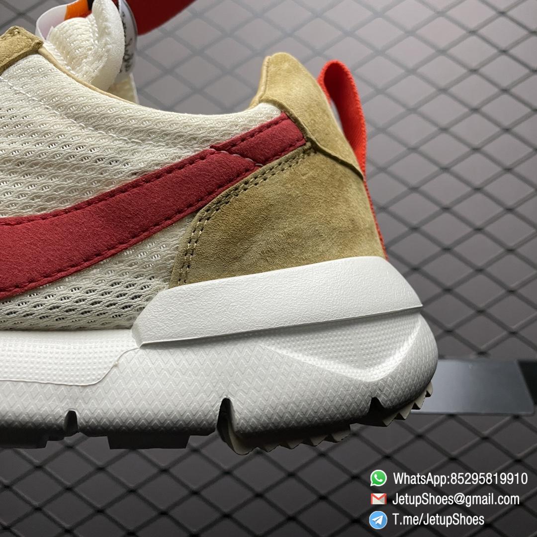 Replica Nike Mars Yard Tom Sachs x NikeCraft Mars Yard 2.0 NASA Off White Mesh Upper Maple Colored Nubuck Panelsr Sport Red Swoosh Sport Red Swoosh SKU AA2261 100 07