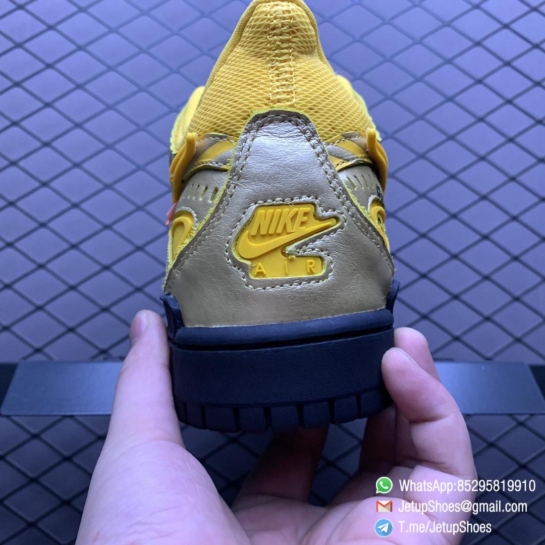 Replica Shoes Off White x Nike Air Rubber Dunk University Gold Yellow Mesh Upper Metallic Gold Leather Overlays Nike Off Tongue Tag Helvetica Text Medial Side SKU CU6015 700 04 Replica Shoes Off White x Nike Air Rubber Dunk University Gold Yellow Mesh Upper Metallic Gold Leather Overlays Nike Off Tongue Tag Helvetica Text Medial Side SKU CU6015 700 04