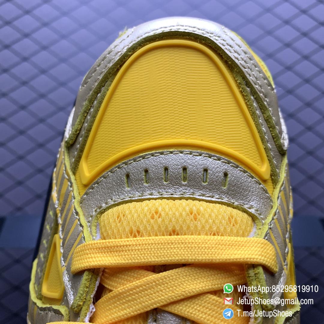 Replica Shoes Off White x Nike Air Rubber Dunk University Gold Yellow Mesh Upper Metallic Gold Leather Overlays Nike Off Tongue Tag Helvetica Text Medial Side SKU CU6015 700 06 Replica Shoes Off White x Nike Air Rubber Dunk University Gold Yellow Mesh Upper Metallic Gold Leather Overlays Nike Off Tongue Tag Helvetica Text Medial Side SKU CU6015 700 06