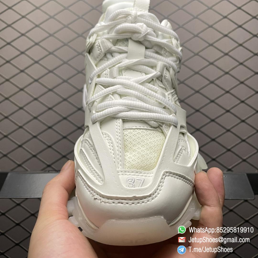 Replica Sneakers Balenciaga Mens Track Sneaker In White Mesh and Nylon Upper Glow In The Dark Effect Track Embossed Heel BB Embossed Outsole SKU 542023W3CR19000 03 Replica Sneakers Balenciaga Mens Track Sneaker In White Mesh and Nylon Upper Glow In The Dark Effect Track Embossed Heel BB Embossed Outsole SKU 542023W3CR19000 03