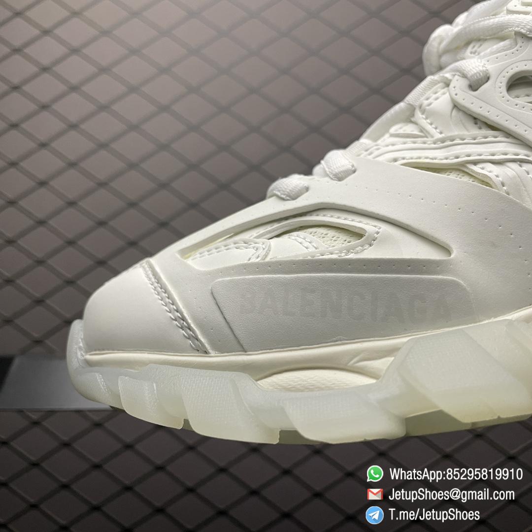 Replica Sneakers Balenciaga Mens Track Sneaker In White Mesh and Nylon Upper Glow In The Dark Effect Track Embossed Heel BB Embossed Outsole SKU 542023W3CR19000 06 Replica Sneakers Balenciaga Mens Track Sneaker In White Mesh and Nylon Upper Glow In The Dark Effect Track Embossed Heel BB Embossed Outsole SKU 542023W3CR19000 06