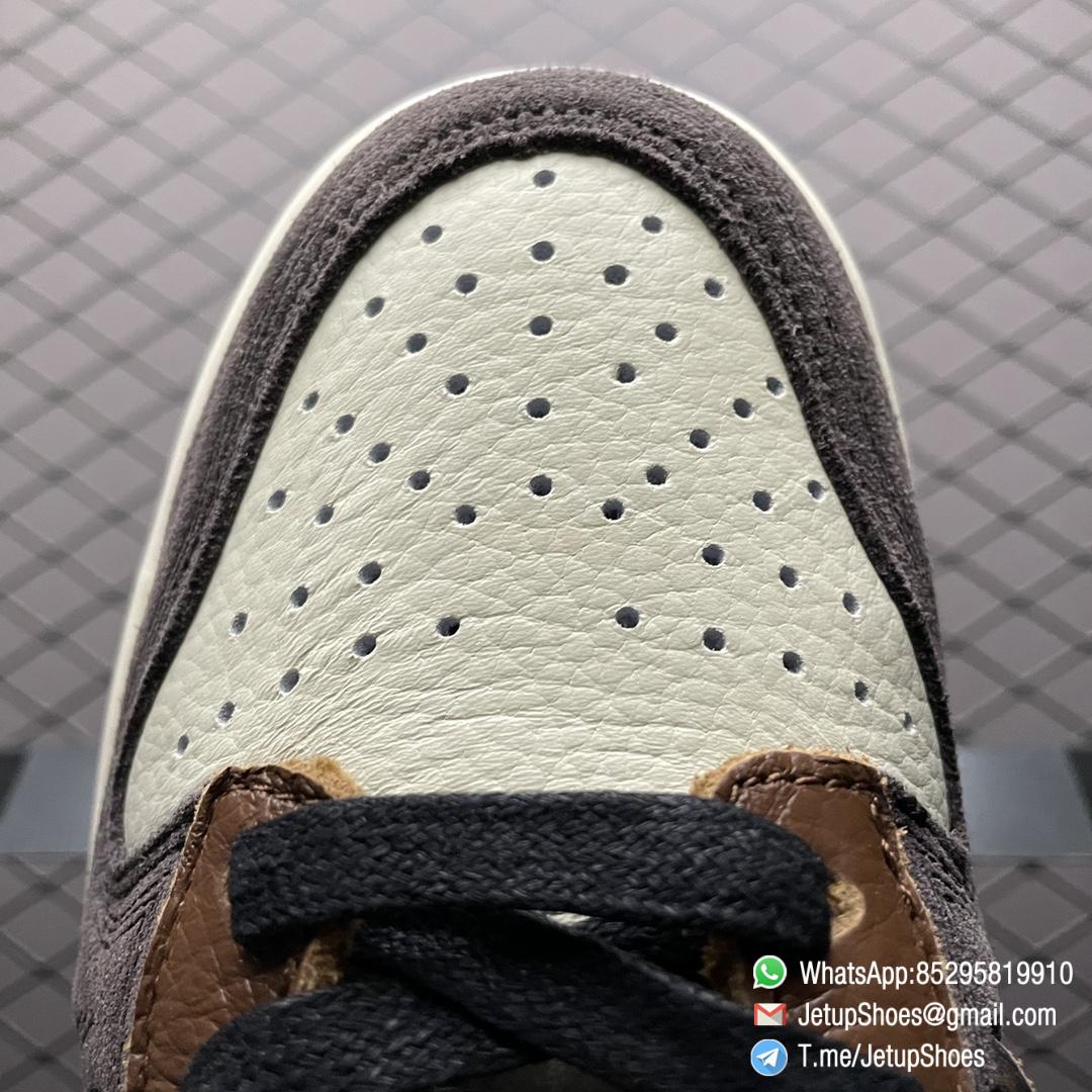 Top Quality Repsneakers Bodega x Dunk High Legend Moccasin Like Rawhide Stitching Cream hued Leather Toe Brown Hairy Suede Panels and Overlays Debossed Bodega Logo SKU CZ8125 200 06 Top Quality Repsneakers Bodega x Dunk High Legend Moccasin Like Rawhide Stitching Cream hued Leather Toe Brown Hairy Suede Panels and Overlays Debossed Bodega Logo SKU CZ8125 200 06