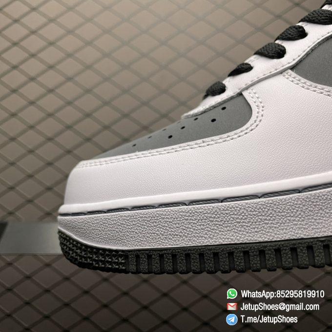 Best Replica Sneakers Nike Air Force 1 07 Camcorder Black White Grey Colorway REC LEVEL WHT BAL SHUTTER SPEED PROGRAM SKU GD5060 755 03