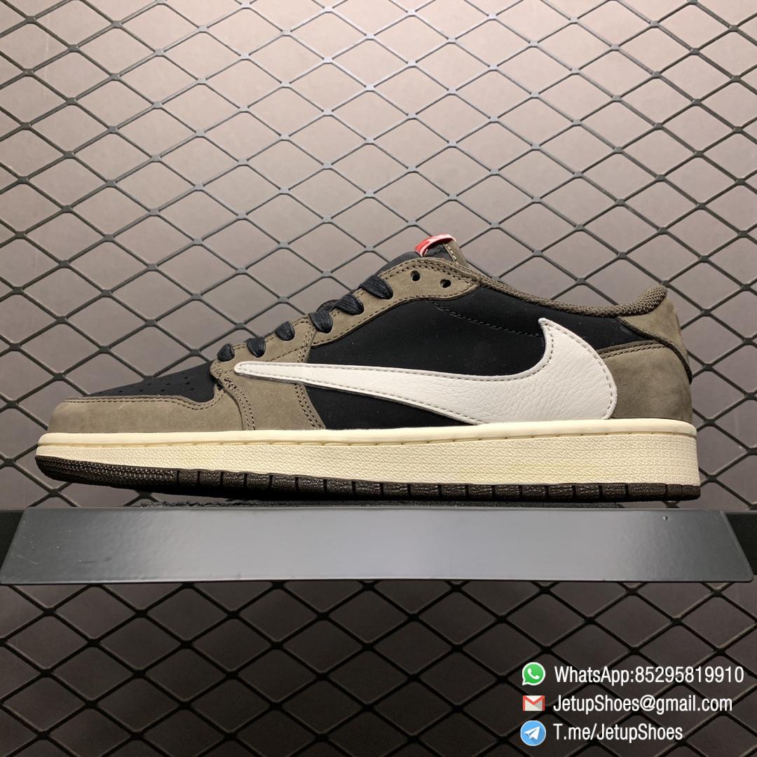 Best Replica Travis Scott x Air Jordan 1 Low Mocha Black and Dark Mocha Upper Oversized Backward Facing Swoosh Cactus Jack Logo Scotts face Pattern SKU CQ4277 001 01 Best Replica Travis Scott x Air Jordan 1 Low Mocha Black and Dark Mocha Upper Oversized Backward Facing Swoosh Cactus Jack Logo Scotts face Pattern SKU CQ4277 001 01