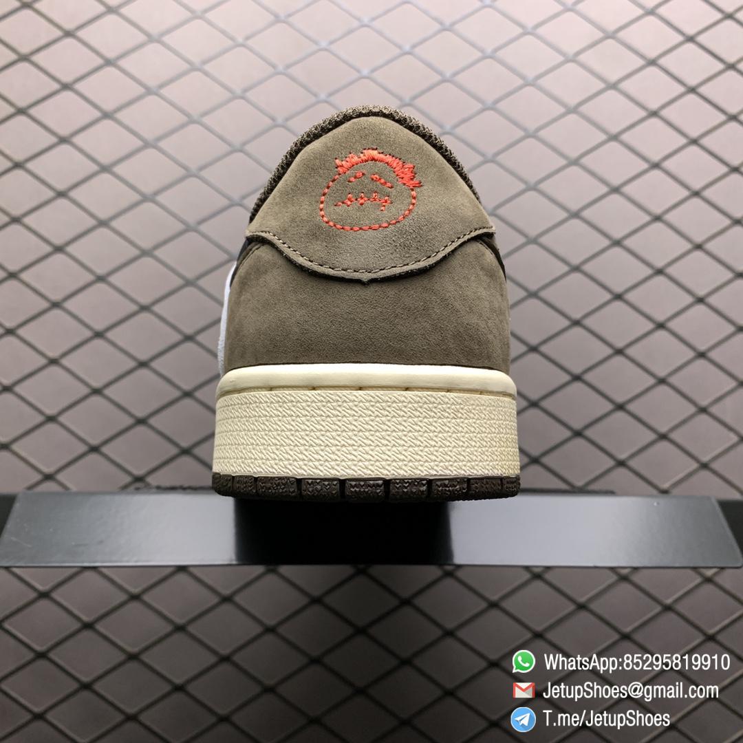 Best Replica Travis Scott x Air Jordan 1 Low Mocha Black and Dark Mocha Upper Oversized Backward Facing Swoosh Cactus Jack Logo Scotts face Pattern SKU CQ4277 001 06 Best Replica Travis Scott x Air Jordan 1 Low Mocha Black and Dark Mocha Upper Oversized Backward Facing Swoosh Cactus Jack Logo Scotts face Pattern SKU CQ4277 001 06