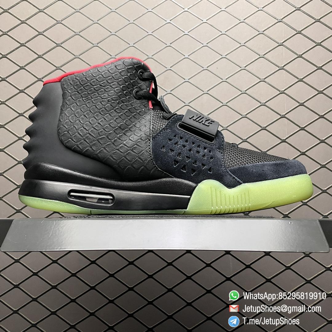 Best Repsneakers Nike Air Yeezy 2 NRG Solar Red Sneaker SKU 508214 006 Top Qualtiy Replica Sneakers 02