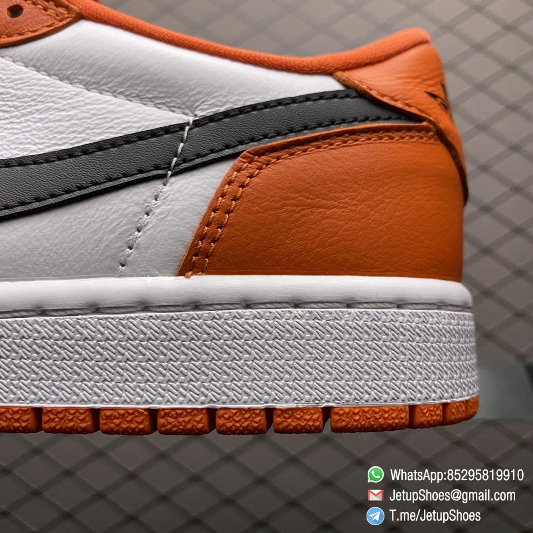 Replica Sneakers Air Jordan 1 Low OG Starfish White Base Leather Upper Orange Overlays Black Hits Swoosh Laces and Jordan Wings Logo SKU CZ0790 801 Top RepSneakers 04 Replica Sneakers Air Jordan 1 Low OG Starfish White Base Leather Upper Orange Overlays Black Hits Swoosh Laces and Jordan Wings Logo SKU CZ0790 801 Top RepSneakers 04