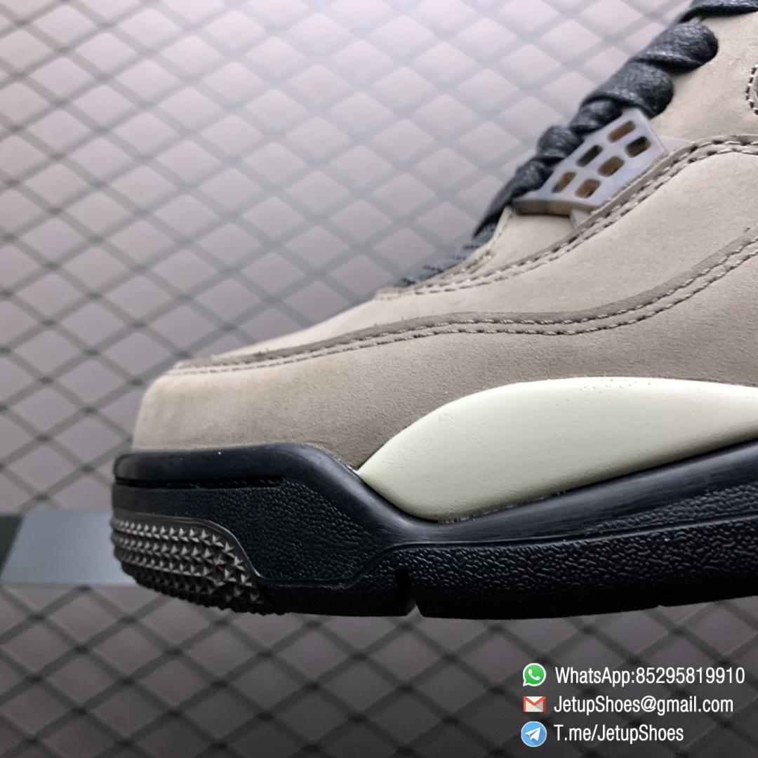 Replica Sneakers Travis Scott Olive x Air Jordan 4 Retro TS4 AJ4 Brown Suede Upper Cactus Jack Logo Right Heel Friends Family Limited Edition SKU AJ4 882335 03 Replica Sneakers Travis Scott Olive x Air Jordan 4 Retro TS4 AJ4 Brown Suede Upper Cactus Jack Logo Right Heel Friends Family Limited Edition SKU AJ4 882335 03