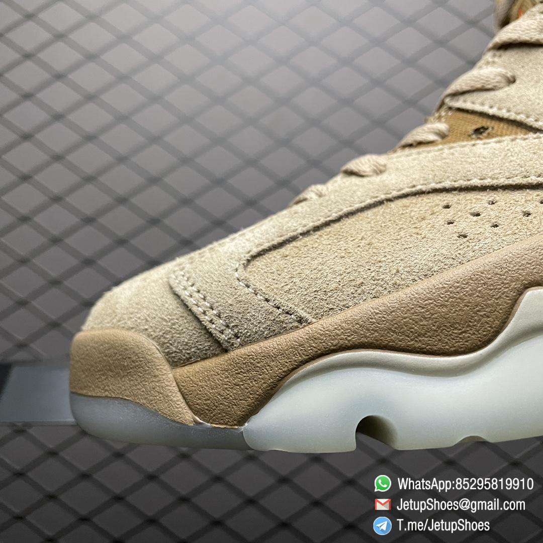 Top Clone Sneakers Travis Scott x Air Jordan 6 Retro British Khaki Suede Canvas Upper Stash Pouch Zipper Detailing Nike Air and Cactus Jack Branding SKU DH0690 200 03 Top Clone Sneakers Travis Scott x Air Jordan 6 Retro British Khaki Suede Canvas Upper Stash Pouch Zipper Detailing Nike Air and Cactus Jack Branding SKU DH0690 200 03