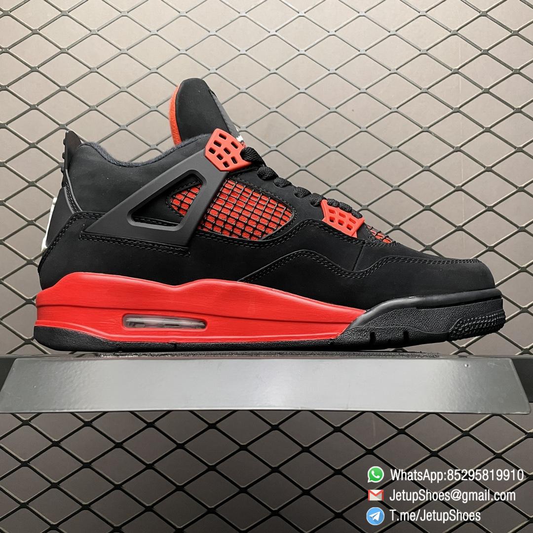 Best Replica Air Jordan 4 Retro Red Thunder SKU CT8527 016 Top Quality Repsneakers 02