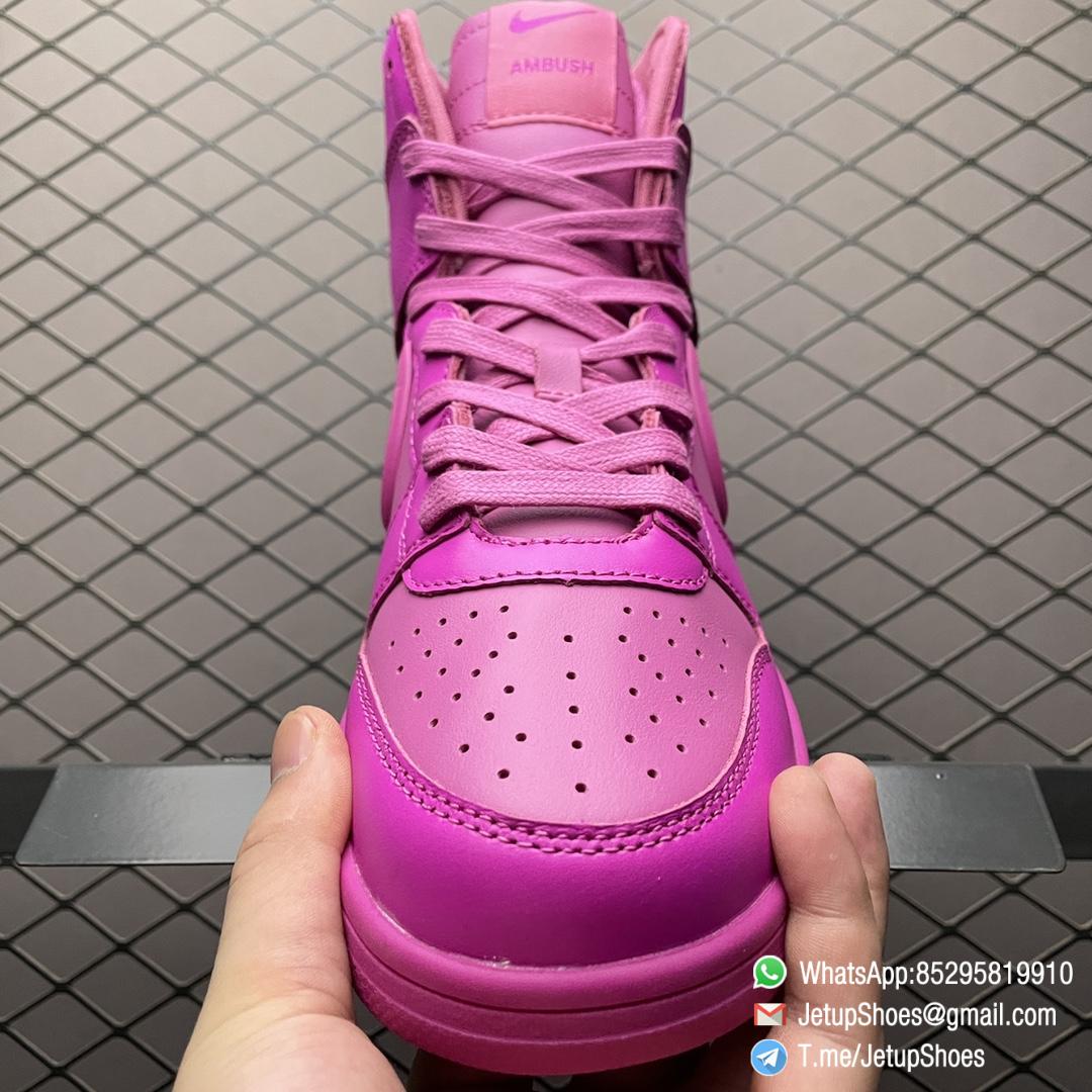 Best Replica Nike AMBUSH x Dunk High Cosmic Fuchsia SKU CU7544 600 Best Repsneakers Store 05