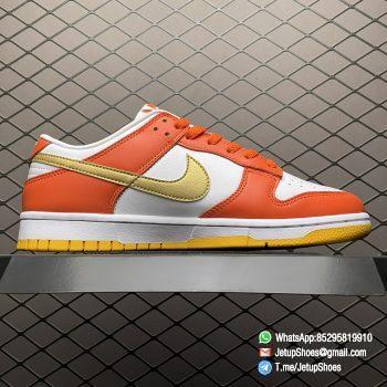 Best Replica Shoes Dunk Low Golden Orange SKU DQ4690 800 Super Clone Sneakers 02