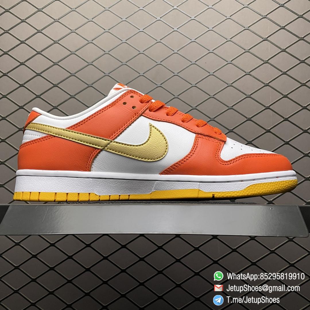 Best Replica Shoes Dunk Low Golden Orange SKU DQ4690 800 Super Clone Sneakers 02