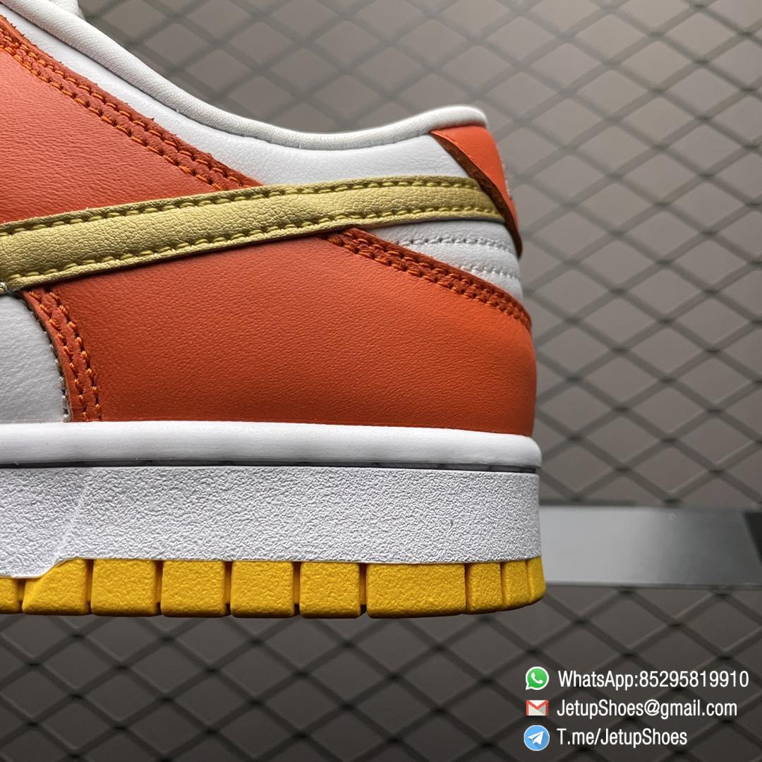 Best Replica Shoes Dunk Low Golden Orange SKU DQ4690 800 Super Clone Sneakers 04