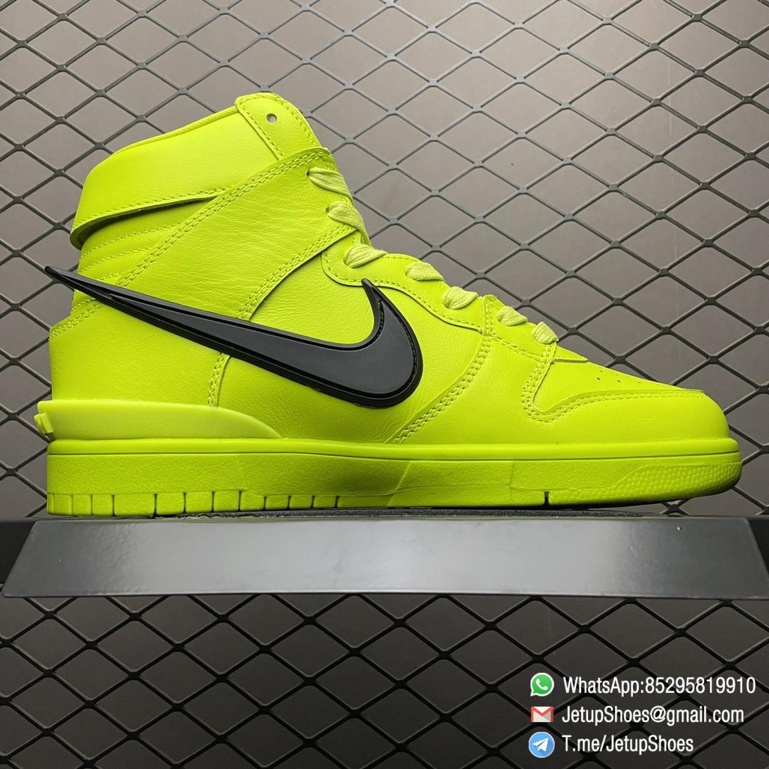 RepSneakers AMBUSH x Dunk High Flash Lime SKU CU7544 300 Best Replica Sneakers 02