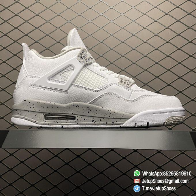 RepSneakers Air Jordan 4 Retro White Oreo Sneakers SKU CT8527 100 Top Quality Fake Shoes 02