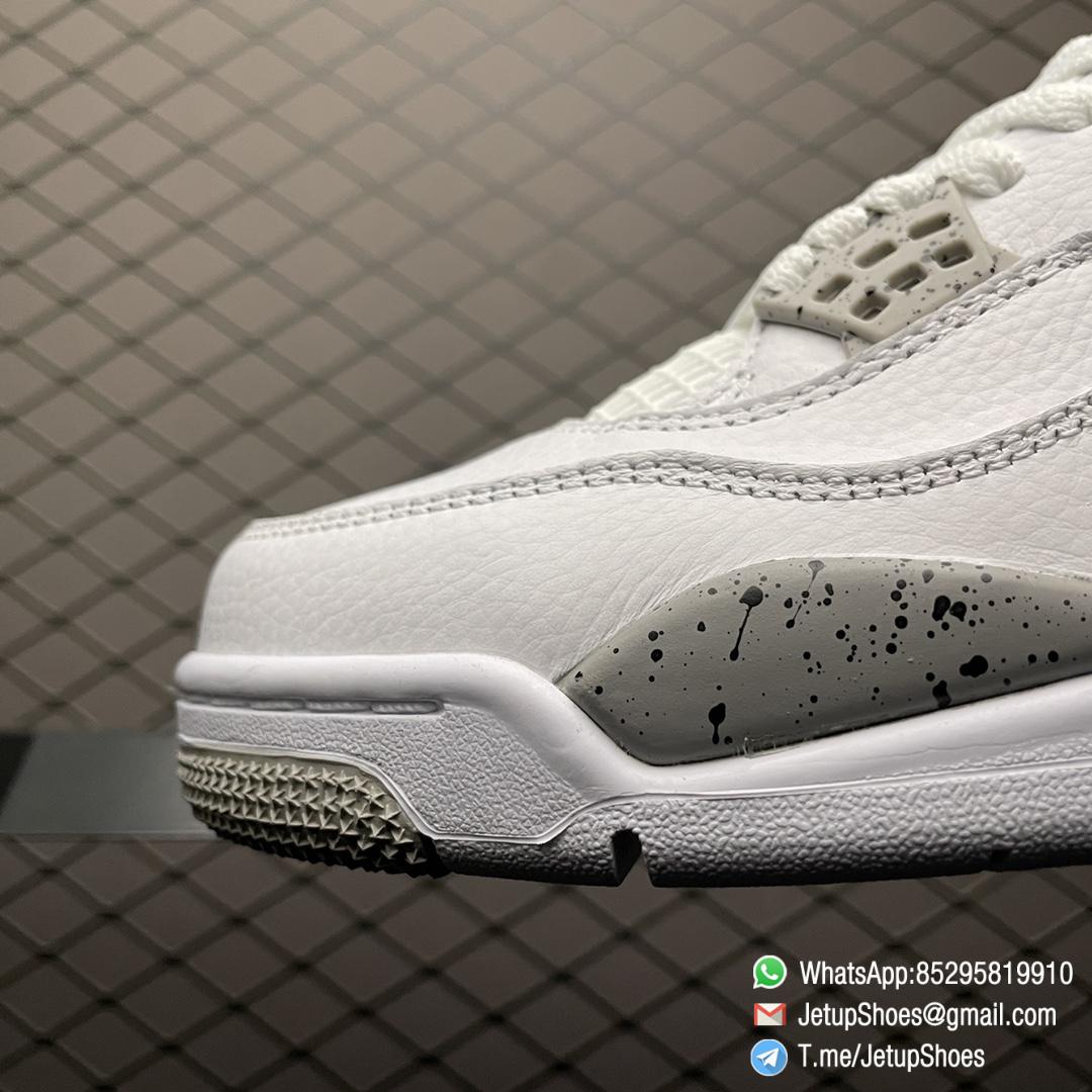 RepSneakers Air Jordan 4 Retro White Oreo Sneakers SKU CT8527 100 Top Quality Fake Shoes 03