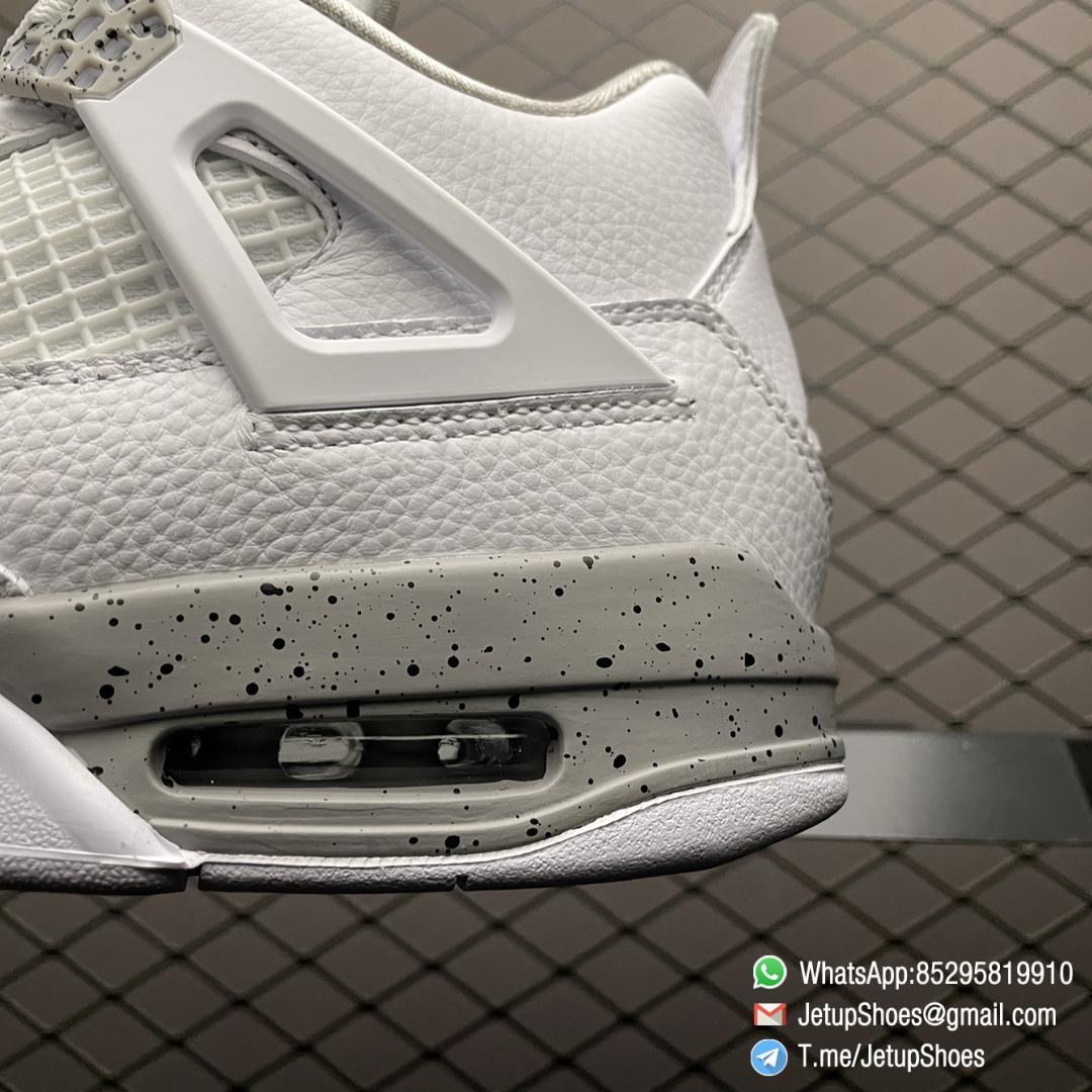 RepSneakers Air Jordan 4 Retro White Oreo Sneakers SKU CT8527 100 Top Quality Fake Shoes 04