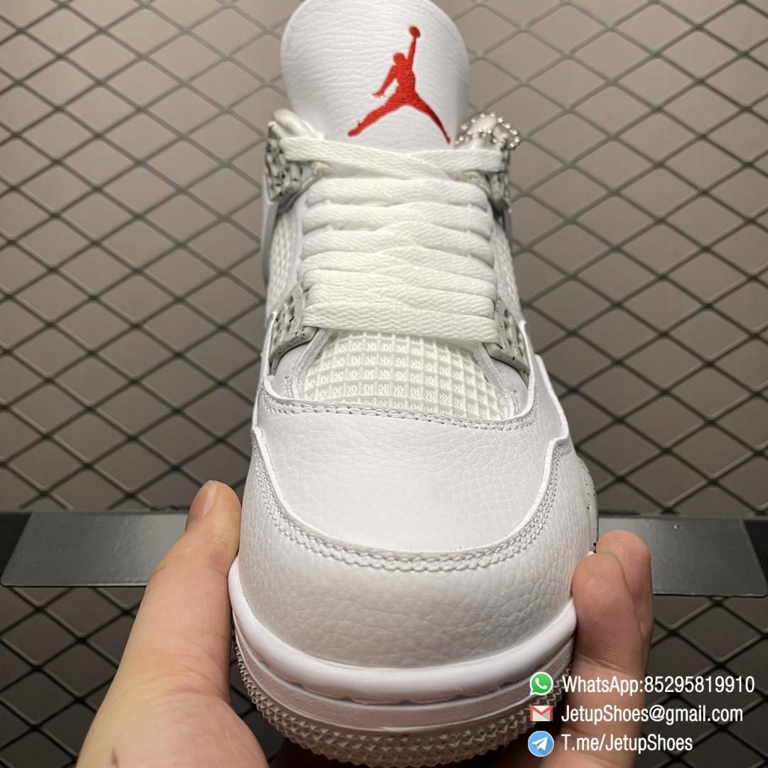 RepSneakers Air Jordan 4 Retro White Oreo Sneakers SKU CT8527 100 Top Quality Fake Shoes 05