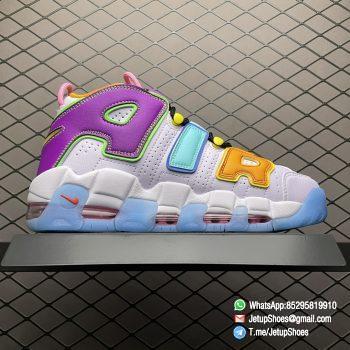 RepSneakers Air More Uptempo GS DH0624 500 Barely Grape Orange Peel Sneakers Best Replica SNKRS 02