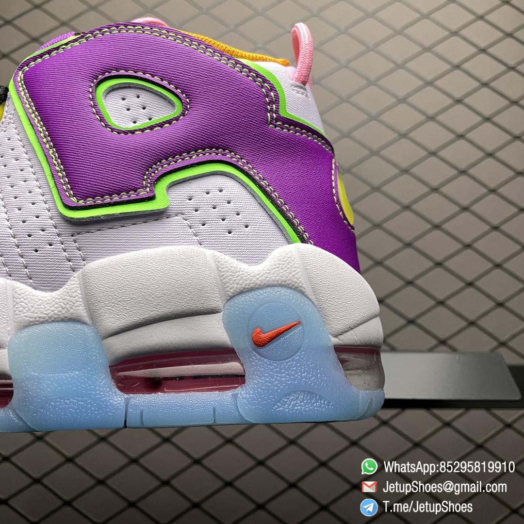 RepSneakers Air More Uptempo GS DH0624 500 Barely Grape Orange Peel Sneakers Best Replica SNKRS 04