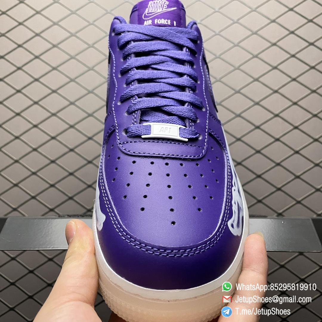 RepSneakers Nike Air Force 1 Low Purple Skeleton Sneaker SKU CU8067 500 Best Qulity Rep Sneakers 05