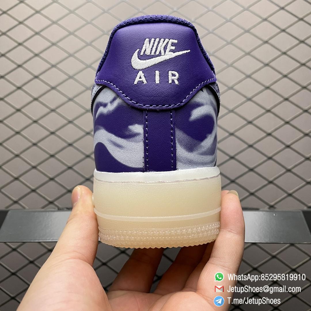 RepSneakers Nike Air Force 1 Low Purple Skeleton Sneaker SKU CU8067 500 Best Qulity Rep Sneakers 06