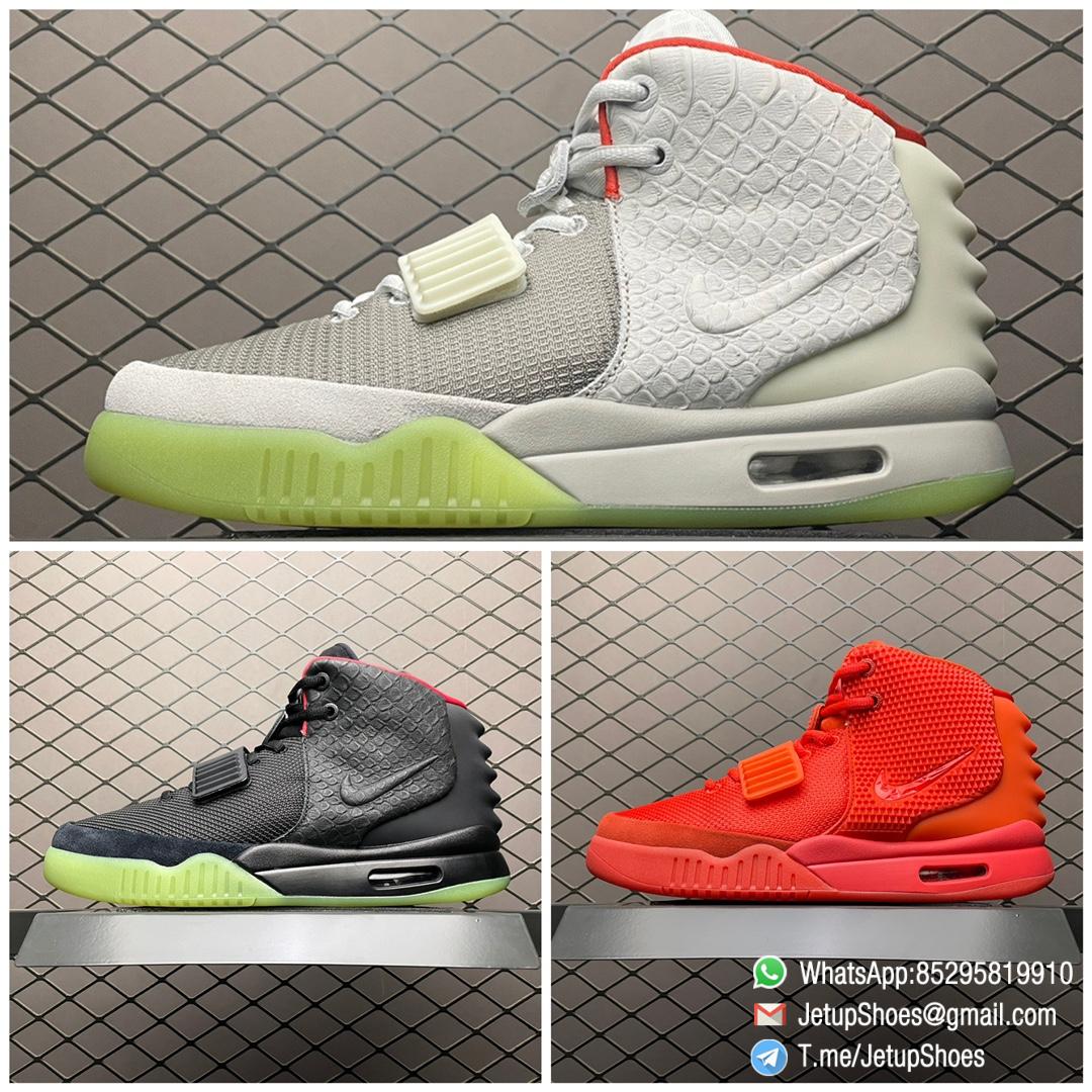 RepSneakers Nike Air Yeezy 2 SP Red October Basketball Culture Sneakers SKU 508214 660 Super Replica Shoes 09