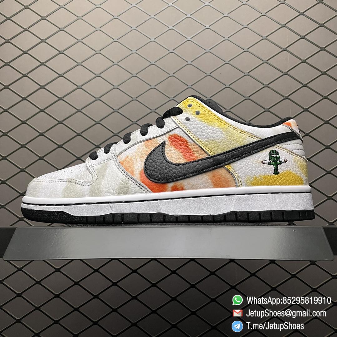 RepSneakers Nike Dunk SB Low Tie Dye Raygun White Skateboarding Shoes SKU BQ6832 101 Top RepShoes 01