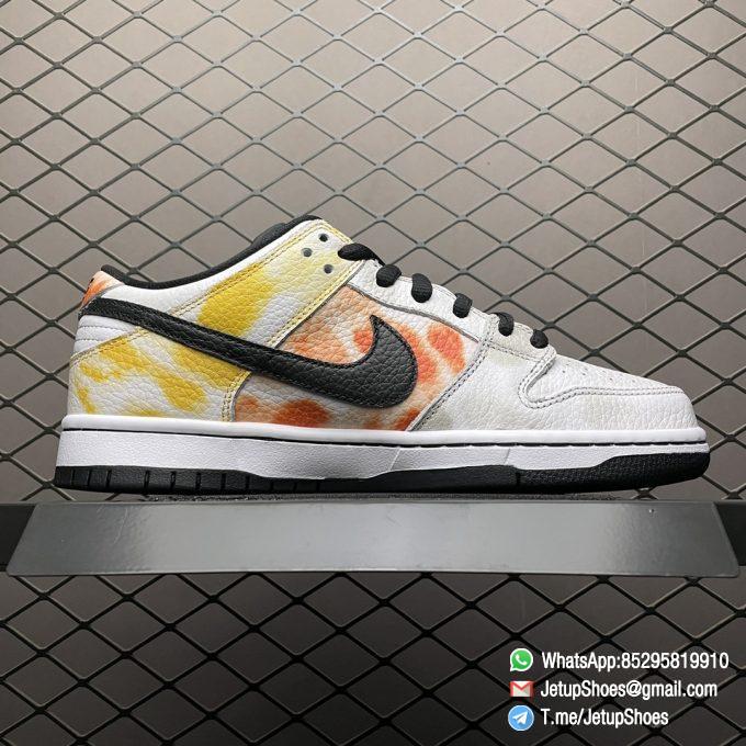 RepSneakers Nike Dunk SB Low Tie Dye Raygun White Skateboarding Shoes SKU BQ6832 101 Top RepShoes 02
