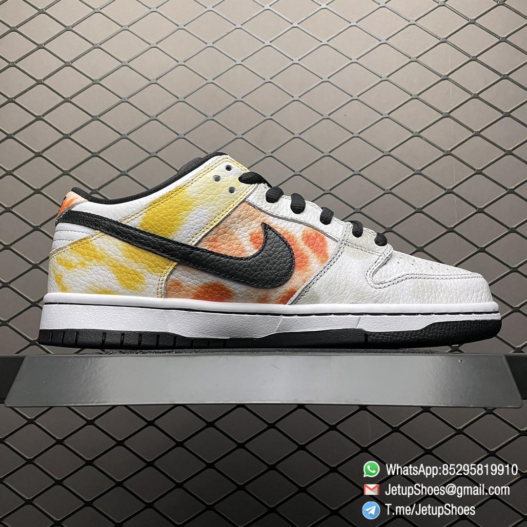 RepSneakers Nike Dunk SB Low Tie Dye Raygun White Skateboarding Shoes SKU BQ6832 101 Top RepShoes 02