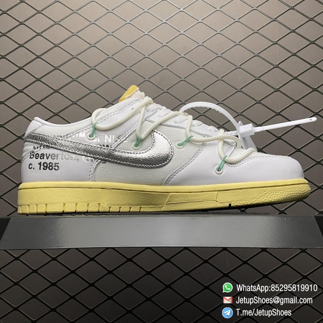 RepSneakers Off White x Dunk Low Lot 01 of 50 Sneaker SKU DM1602 127 Super Replica Sneakers 02