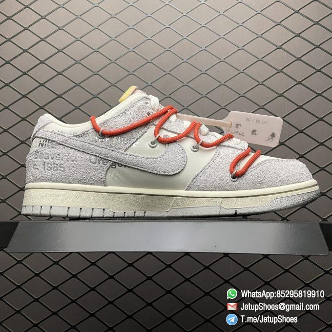 RepSneakers Off White x Dunk Low Lot 33 of 50 Sneaker SKU DJ0950 118 Super Clone Quality Sneakers 02
