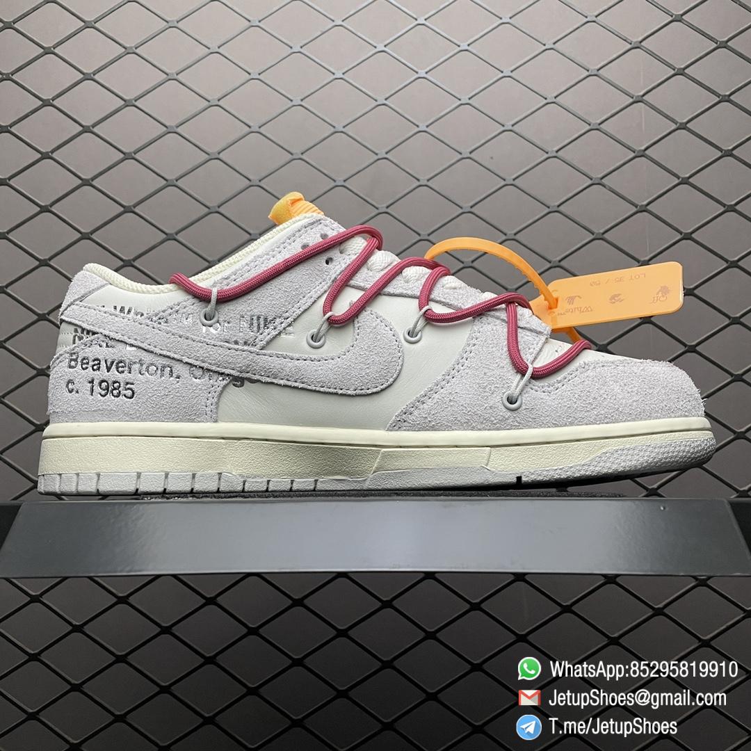 RepSneakers Off White x Dunk Low Lot 35 of 50 Sneaker SKU DJ0950 114 Super Clone Dunk RepSneakers 02