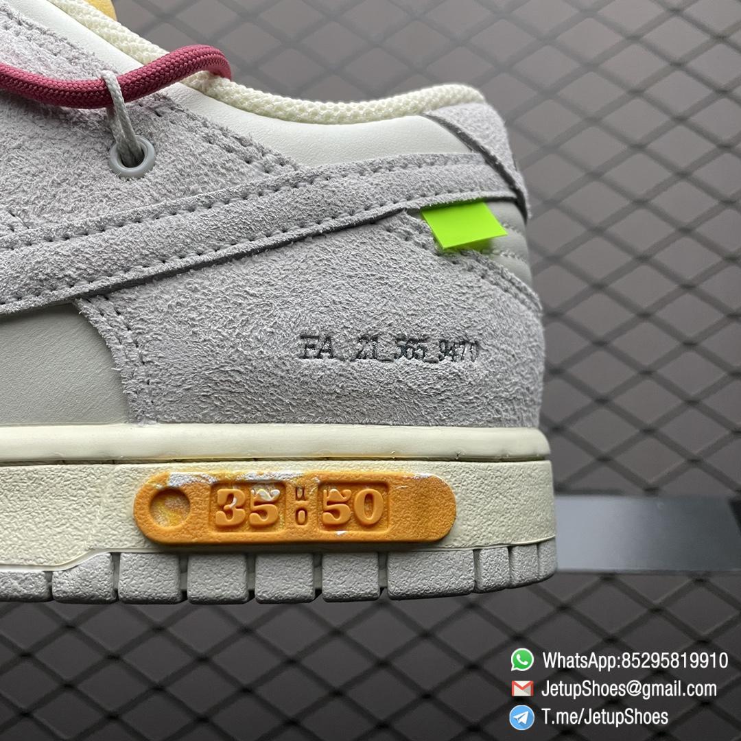 RepSneakers Off White x Dunk Low Lot 35 of 50 Sneaker SKU DJ0950 114 Super Clone Dunk RepSneakers 04 RepSneakers Off White x Dunk Low Lot 35 of 50 Sneaker SKU DJ0950 114 Super Clone Dunk RepSneakers 04