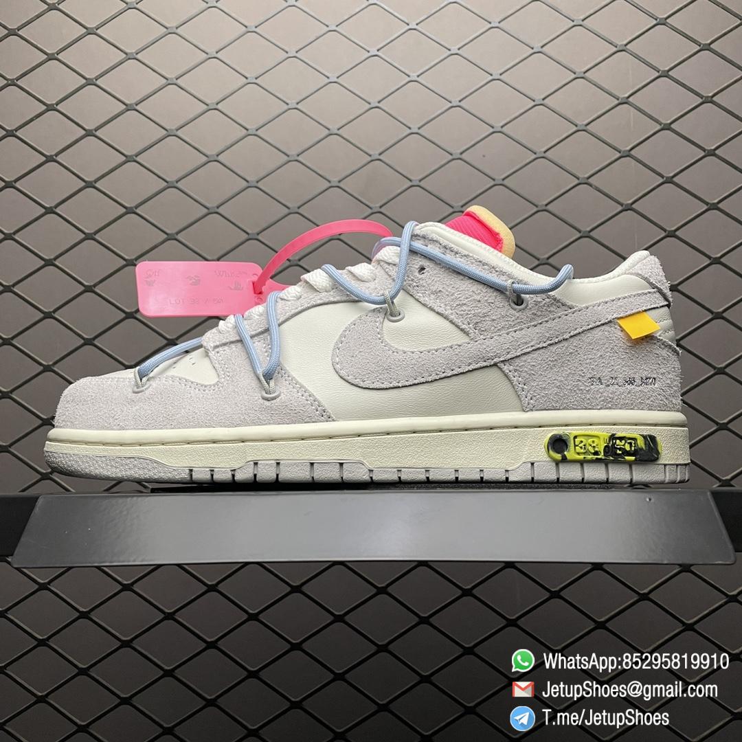 RepSneakers Off White x Dunk Low Lot 38 of 50 Sneaker SKU DJ0950 113 Super Replica Sneakers 01