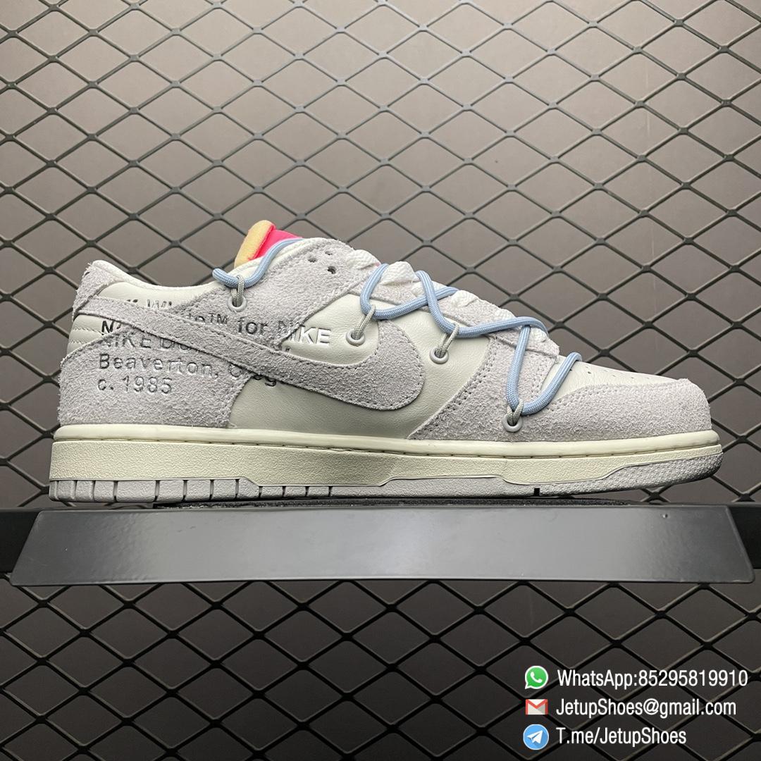 RepSneakers Off White x Dunk Low Lot 38 of 50 Sneaker SKU DJ0950 113 Super Replica Sneakers 02