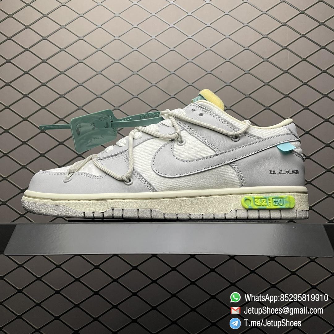 RepSneakers Off-White x Dunk Low ‘Lot 42 of 50’ Sneaker Super 1:1 ...