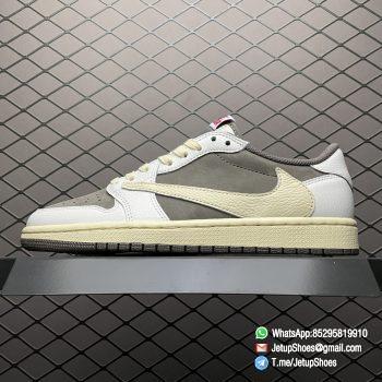 Replica Sneakers Travis Scott x Air Jordan 1 Low OG Reverse Mocha SKU DM7866 162 Top Quality Repsneakers 01