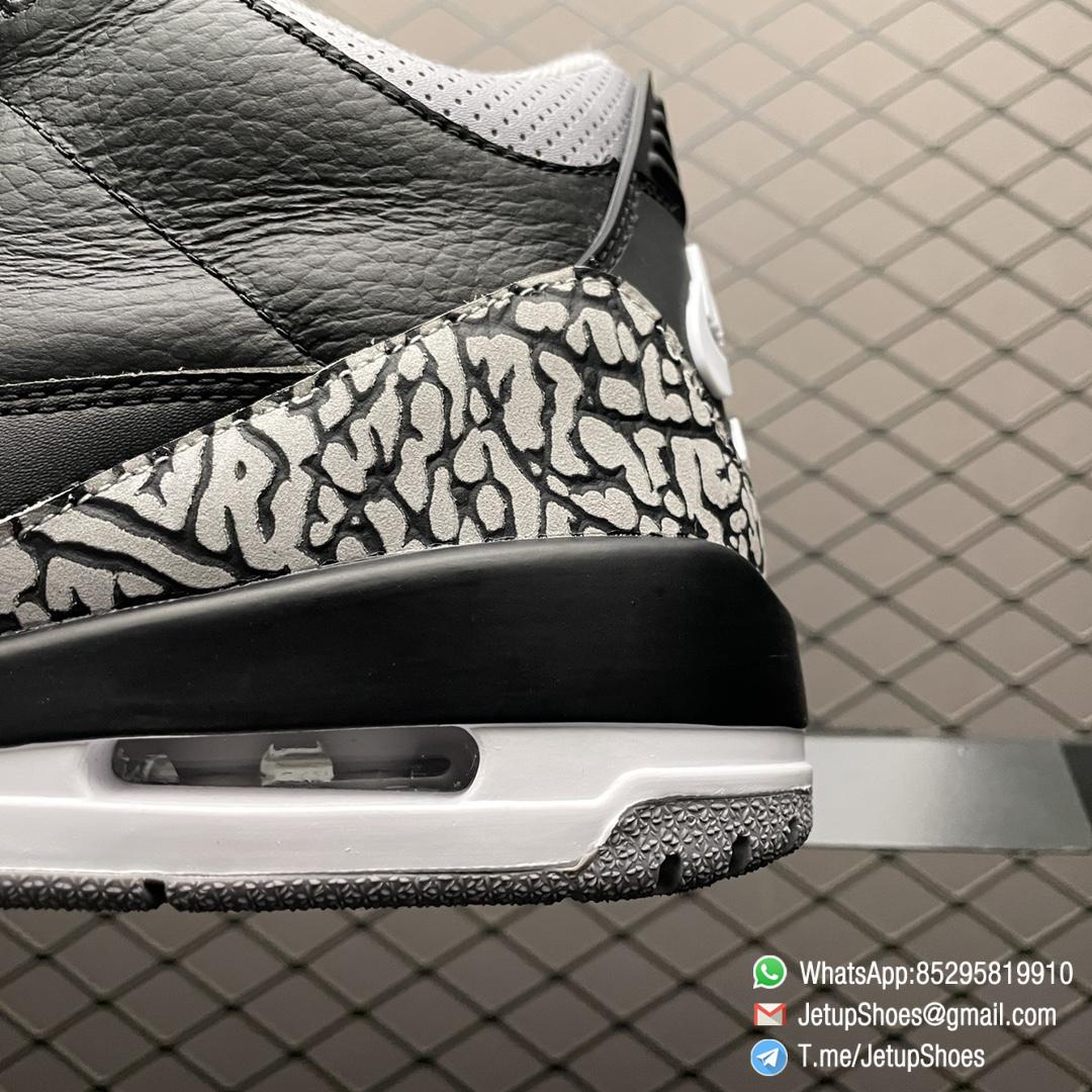 Repsneakers Air Jordan 3 Retro OG Black Cement 2018 SKU 854262 001 Top Quality REP SNKRS 04