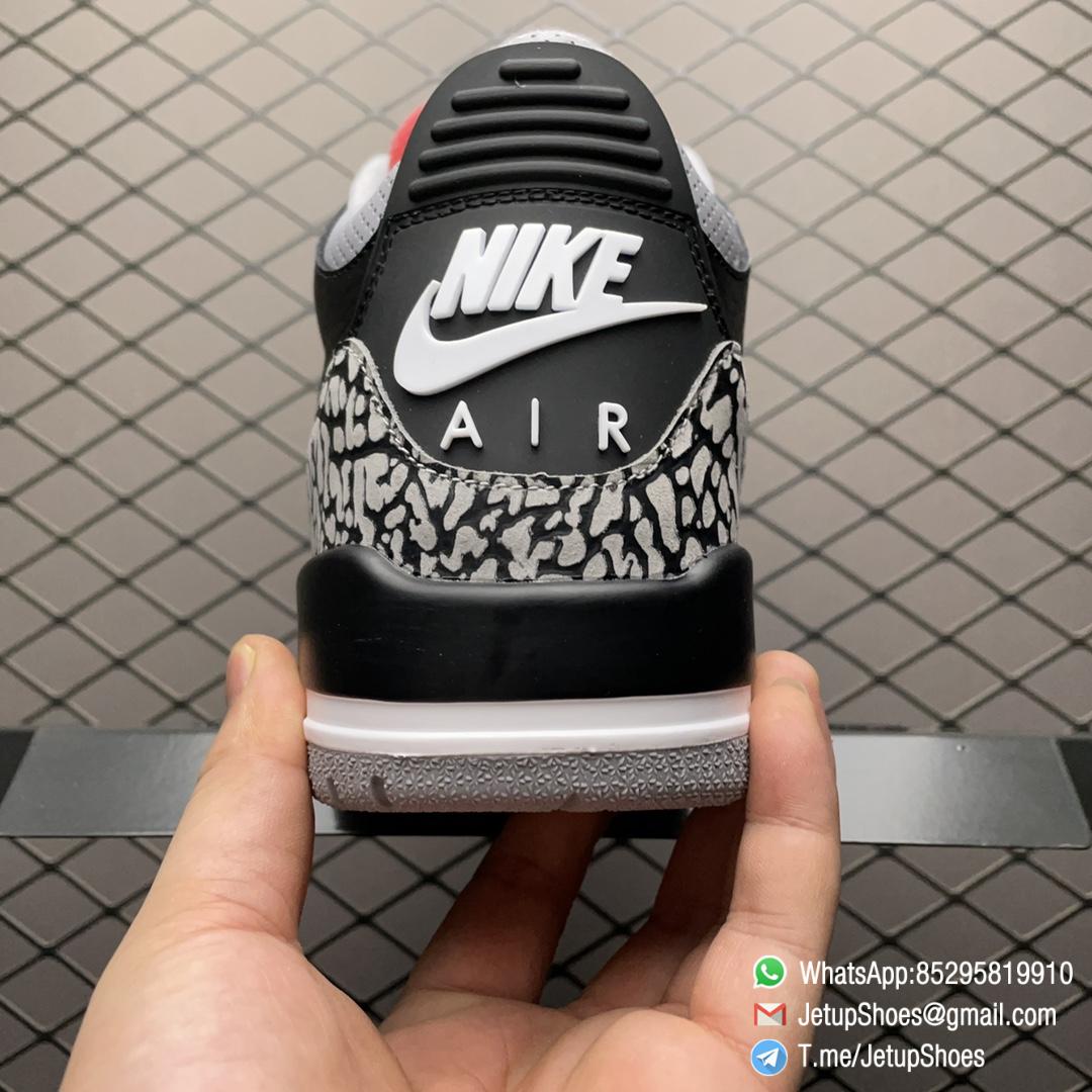 Repsneakers Air Jordan 3 Retro OG Black Cement 2018 SKU 854262 001 Top Quality REP SNKRS 06