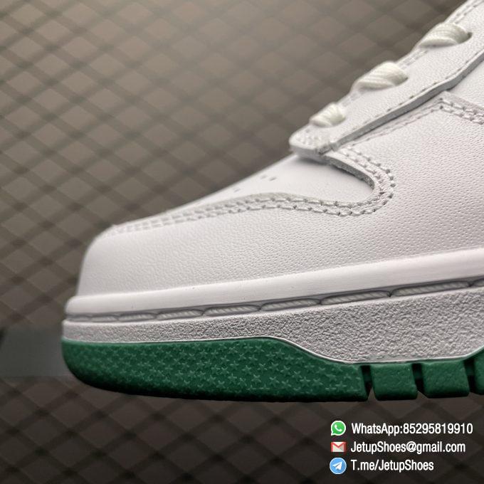 Repsneakers Nike Women Dunk Low White Lucky Green Sneaker SKU DD1503 112 Super Clone Shoes 03