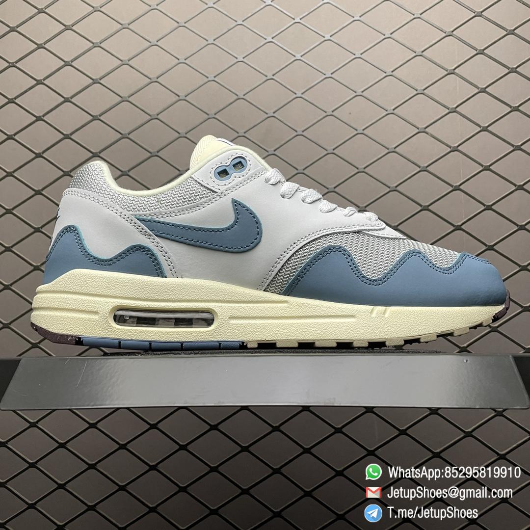 Repsneakers Patta x Air Max 1 Noise Aqua Running Sneakers SKU DH1348 004 Top Replica Shoes 02 Repsneakers Patta x Air Max 1 Noise Aqua Running Sneakers SKU DH1348 004 Top Replica Shoes 02