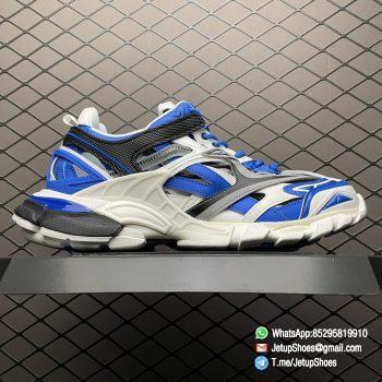 Balenciaga Track 2 Open Sneaker White Blue SKU 568614 W3AE2 4191 Top Quality Replica Snkrs 02
