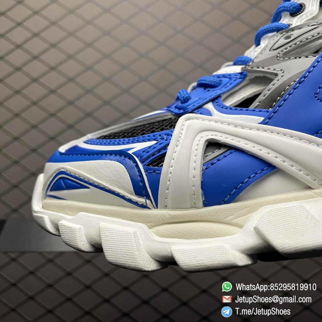 Balenciaga Track 2 Open Sneaker White Blue SKU 568614 W3AE2 4191 Top Quality Replica Snkrs 03