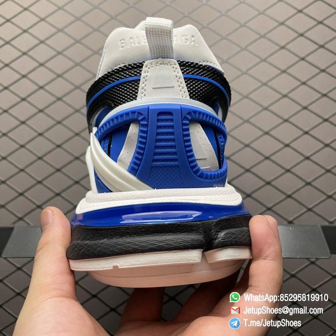 Balenciaga Track 2 Open Sneaker White Blue SKU 568614 W3AE2 4191 Top Quality Replica Snkrs 06