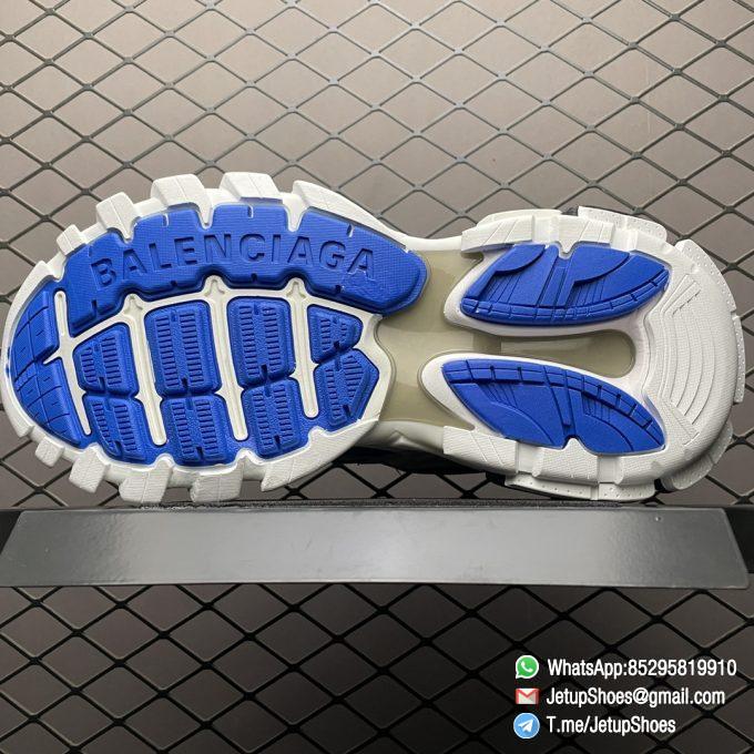 Balenciaga Track 2 Open Sneaker White Blue SKU 568614 W3AE2 4191 Top Quality Replica Snkrs 07
