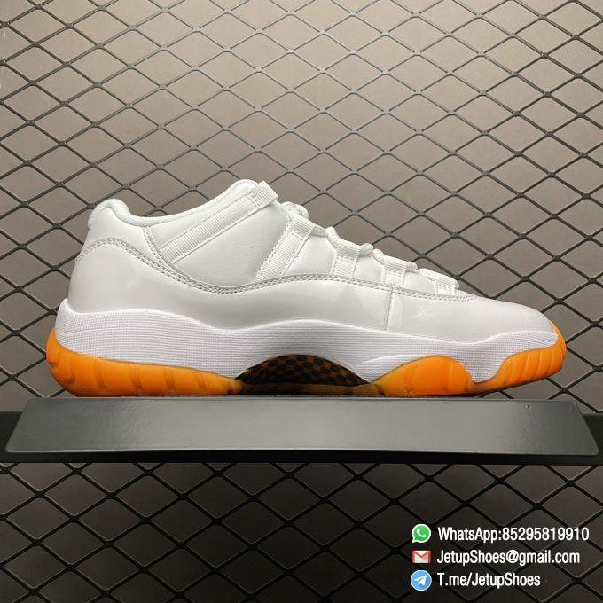 Best Replica Air Jordan 11 Low Bright Citrus Sneakers SKU AH7860 139 Top Quality SNKRS 02