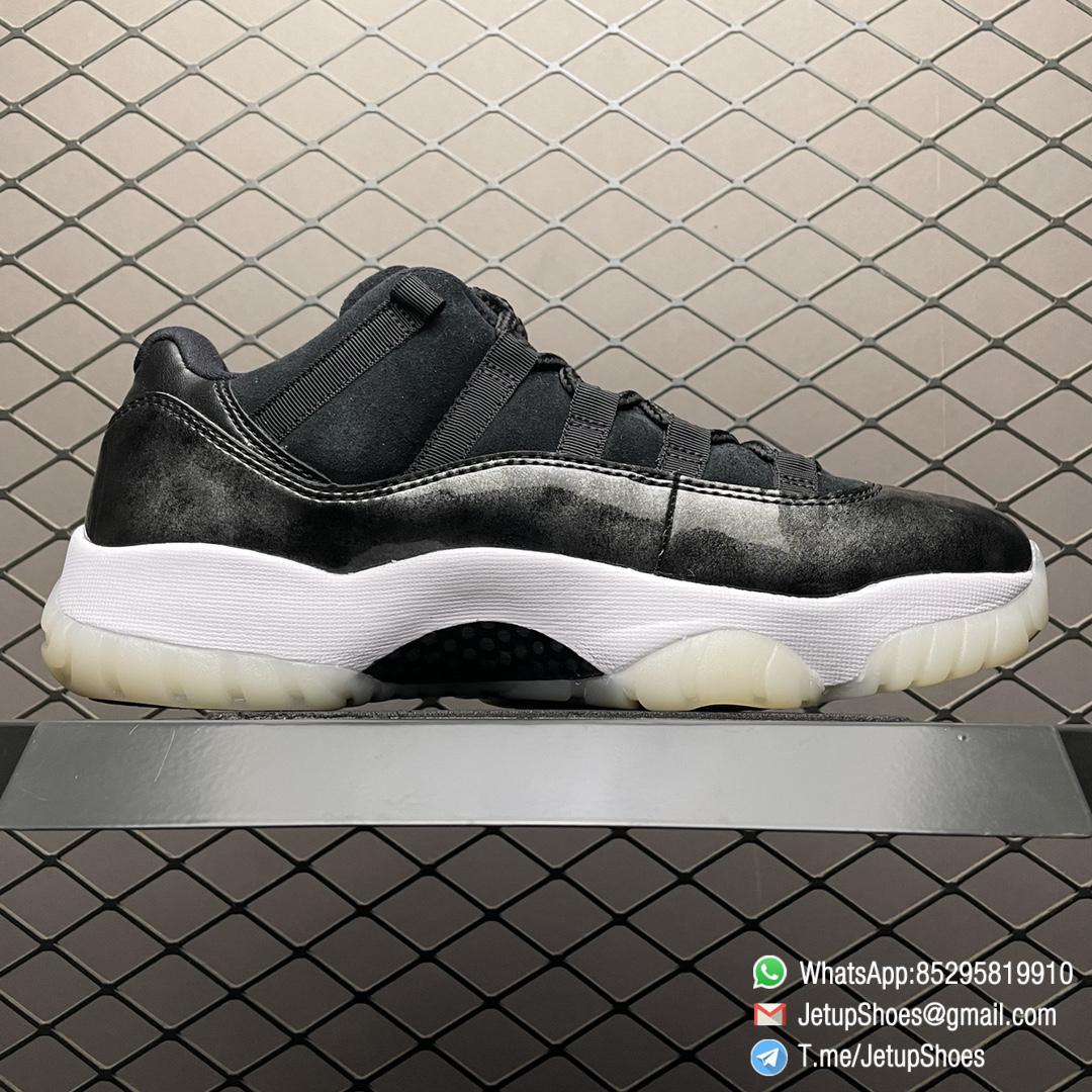 Best Replica Air Jordan 11 Retro Low Barons Sneakers SKU 528895 010 Highest Quality RepSneakers 02